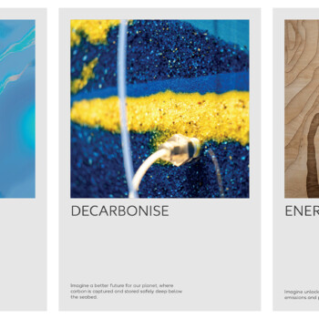 Postkortdesign til ONS 2024 - Wintershall Dea